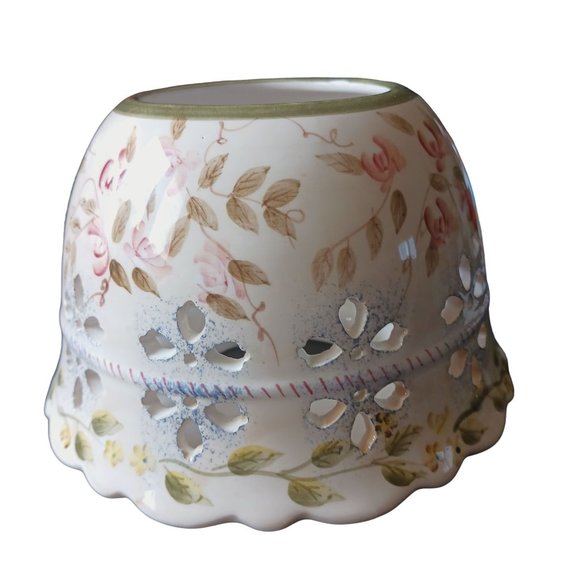 Home Interiors Accents Vintage Home Interiors Candle Topper Shade Poshmark